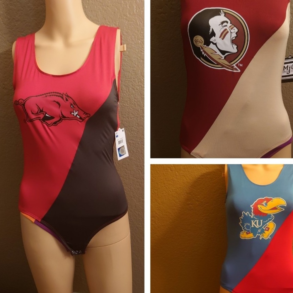 ✅3 for $28✅ NWT College Pride Bodysuit Tanks